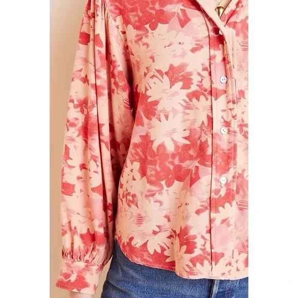 NEW Anthropologie Amadi Kailee Shirt Sz M - Picture 4 of 11